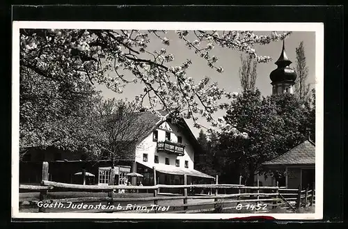 AK Judenstein /Rinn, Gasthaus Judenstein