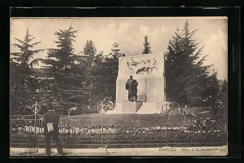 AK Brescia, Monumento a G. Zanardelli
