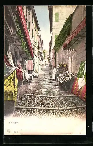 AK Bellagio, Via Serbelloni, Geschäfte