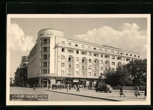 AK Bucuresti, Athénée Palace Hotel