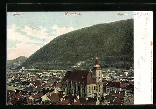 AK Kronstadt, Kirche im Stadtbild