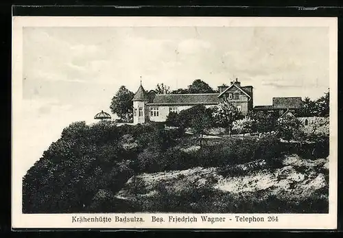 AK Bad Sulza, Gasthaus Krähenhütte