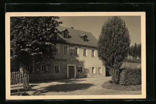 AK Oppach OL., Erntekranz-Baude