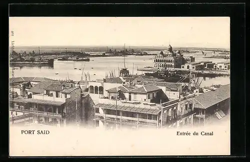 AK Port Said, Entrée du Canal