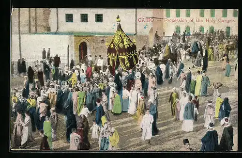 AK Cairo, Procession of the Holy Carpets