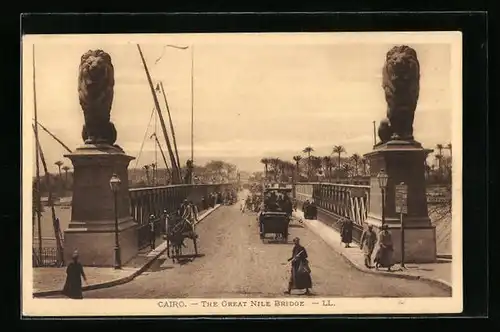 AK Cairo, The Great Nile Bridge