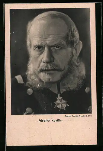 AK Schauspieler Friedrich Kayssler in Uniform