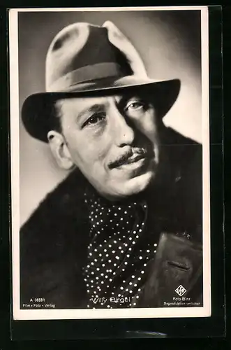 AK Schauspieler Willy Birgel mit Hut
