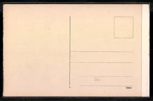 AK Königshütte, Cecilien-Lyzeum, Partie am Hüttenteich, Oberrealschule