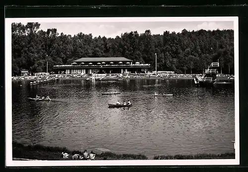 AK Langenbrück, Oberschlesisches Strandbad Wildgrund