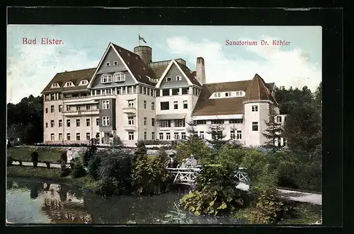 AK Bad Elster, Sanatorium Dr. Köhler