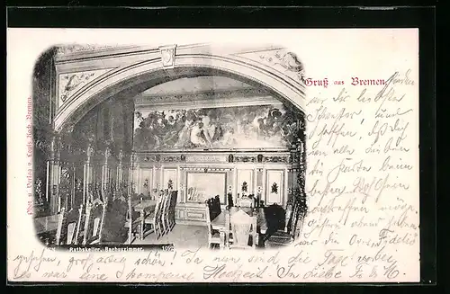 AK Bremen, Bachuszimmer im Ratskeller