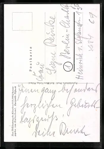 AK Pössneck, Belebter Wochenmarkt