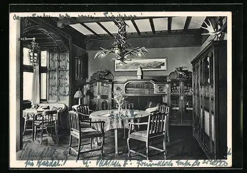 AK Marburg, Jägerheim Marburg, Lesezimmer