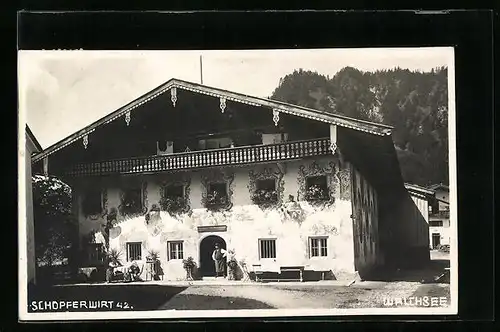 AK Walchsee, Gasthaus Schopferwirt