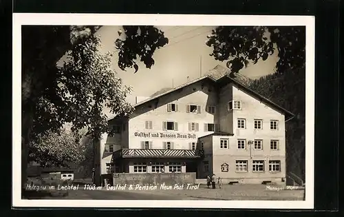 AK Holzgau im Lechtal, Gasthof & Pension Neue Post