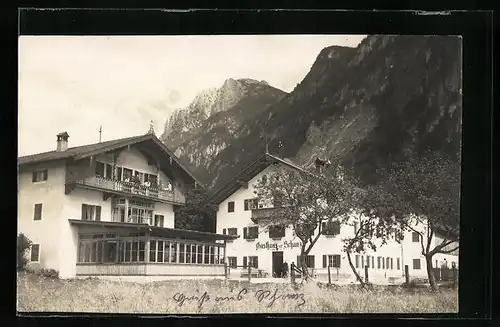 Foto-AK Ebbs, Gasthaus zur Schanz