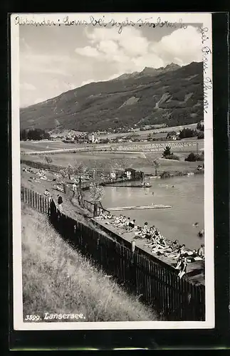 AK Lans, Badende am Lansersee