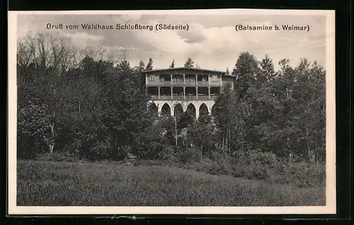 AK Buchfart, Gasthaus Waldhaus Schlossberg