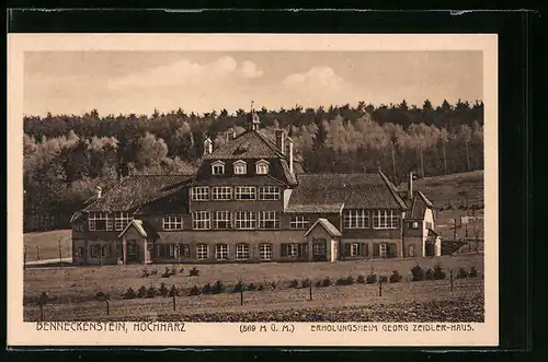 AK Benneckenstein, Erholungsheim Georg Zeidler-Haus