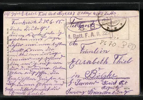 AK Hof i. B., Rasselbande in der Schillerstrasse