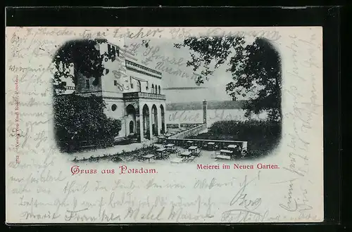AK Potsdam, Meierei im Neuen Garten