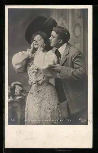 AK Schauspieler Louis Bradfield und Kate Cutler