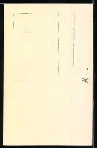 AK Schauspieler Johannes Heesters zur Seite blickend