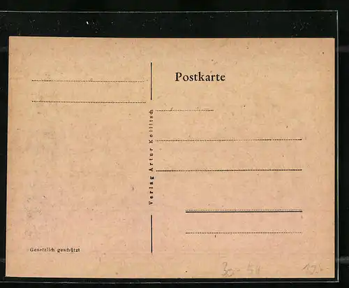 Künstler-AK Kärtner Volksabstimmung 10. Okt. 1920, Originalholzschnitt von Switbert Lobiller