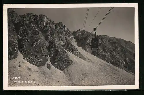 AK Nordkettenbahn im Hochgebirge