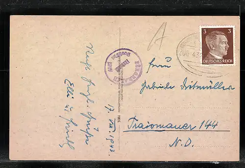 AK Mariazell, Ortsansicht und Bürgeralpe-Schwebebahn