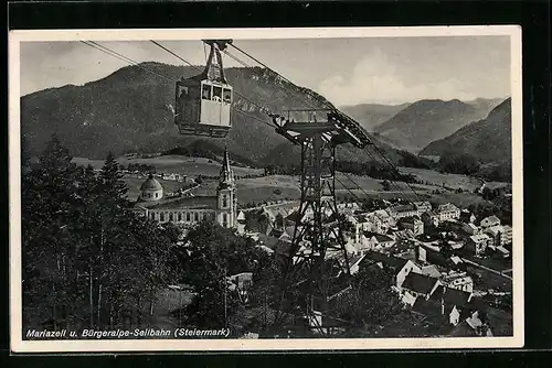 AK Mariazell und Bürgeralpe-Seilbahn