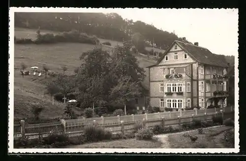 AK Bad Grund /Oberharz, Haus Irmgard, Bes.: O. Arneke