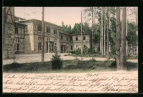 AK Bad Berka, Sophien-Heilstätte