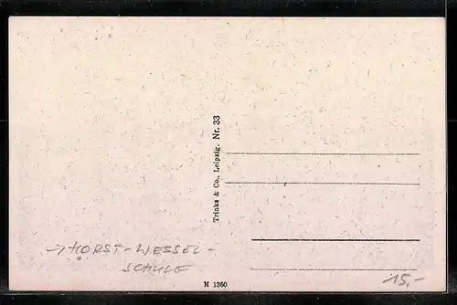 AK Apolda, Horst-Wessel-Schule