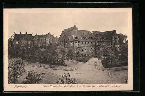 AK Karlsruhe, Städt. Krankenhaus, Medizinische Abteilung