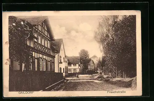 AK Gaildorf, Blick in die Fraschstrasse