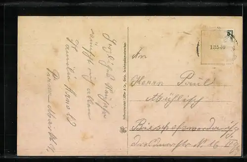 Passepartout-AK Pirna /Elbe, Denkmal, Teilansicht, Strassenpartie und Hotel Weisser Hahn in Jahreszahl 1920