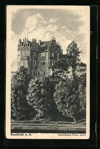 AK Saalfeld a. S., Schlösschen Kitzenstein