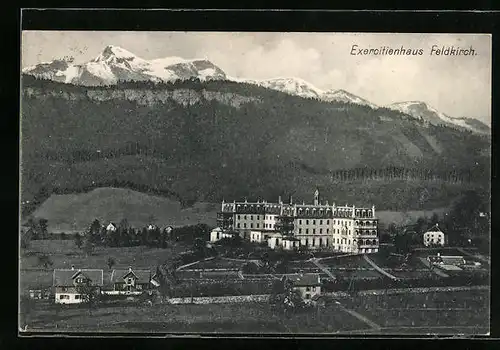 AK Feldkirch, Gesamtansicht des Exercitienhauses
