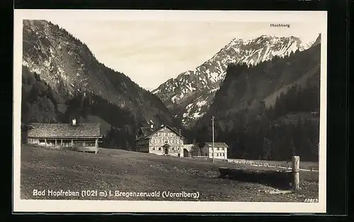 AK Bad Hopfreben, Gasthof mit Hochberg