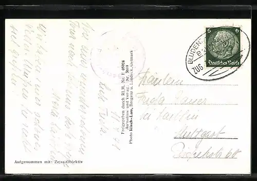 AK Bartholomäberg, Kirche mit Gebirgswand