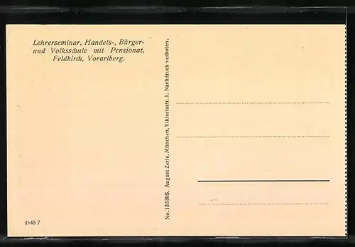 AK Feldkirch, Konferenzzimmer im Lehrerseminar
