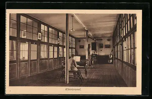 AK Feldkirch, Klaviersaal im Lehrerseminar