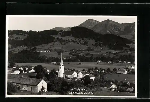 AK Lingenau, Gesamtansicht mit Kirche