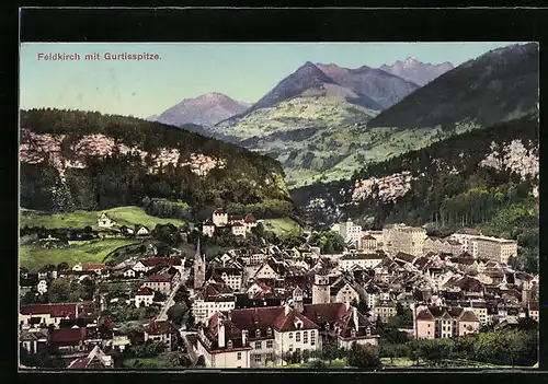 AK Feldkirch, Totale mit Gurtisspitze