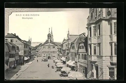 AK Bad Kissingen, Marktplatz