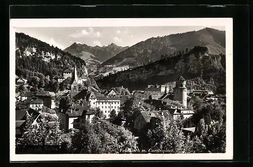 AK Feldkirch, Stadt mit Gurtisspitze