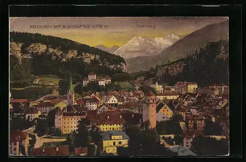 AK Feldkirch, Totale mit Gurtisspitze