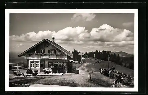 AK Bregenz, Gasthof Pfänderspitze mit Hochberg